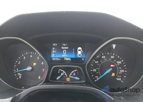 2018 Ford Focus Se из США, поврежденный, VIN 1FADP3F2XJL293368